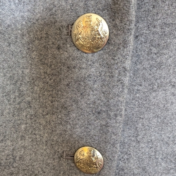 J. Crew wool blend gray blazer sz 4 - Picture 4 of 8